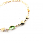 Les Tr&eacute;sors De Lily [C5740] - Bracelet Plaqu&eacute; Or 'M&eacute;lodie de F&eacute;es' Multicolore