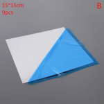15 * 15 cm kvadratinis sujungimo veidrodinis sienos lipdukas Lipnusis akrilinis veidrodinis sienos lipdukas Nuimamas lipdukas B 15*15cm 9pcs