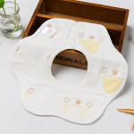 Seilinukai kūdikiams su apvaliu kaklu Burp Baby Slabbers Infantil Bandana Seilinukai kūdikiams kūdikiams Kūdikiams Vaikams Mergaitėms berniukams Kūdikių daiktai