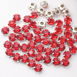 Reklama Ss12 -Ss40 Crystals Claw Cup Kalnų kri&scaron;tolas Blizgūs Strass Akmenys Metalo pagrindo Audinys Karoliukai Rankdarbiai Top Kalnų kri&scaron;tolas drabužiams 7mm 100pcs