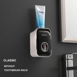 Automatinis dantų pastos dozatorius Dantų &scaron;epetėlio laikiklis prie sienos tvirtinamas dantų &scaron;epetėlio laikiklis, dantų pastos spaustukas