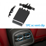 Galinės konsolės oro kondicionieriaus ventiliacijos grotelių dangtelis, oro kondicionieriaus slankiklio spaustukas, skirtas Maserati Ghibli 2014- 1PC ac vent clip