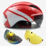 &bdquo;Wildside Aero&ldquo; dviratininko &scaron;almas &bdquo;Timetrial&ldquo; dviračių &scaron;almas, magnetinė sagtis, jojimo &scaron;almas, apsauginis dviratininko &scaron;almas, plentas Casco Ciclismo L