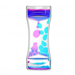 Unikali Liquid Motion Bubbler Patraukli ilgai i&scaron;liekanti puo&scaron;mena C