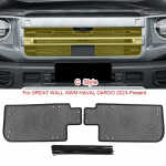 Automobilio nuo vabzdžių oro įleidimo angos apsaugos dangtelis Airin Insert Net Vent Racing Grill filtras, skirtas GREAT WALL GWM HAVAL Dargo X 2021-2025
