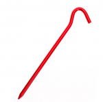 10 vnt. 18 cm palapinės kuoliukų Aliuminio apvalus palapinės kuolas Lydinio sidabriniai palapinės kuoliukai Lauko vinys Palapinės priedai 10pcs juoda