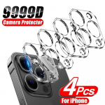 4 vnt fotoaparato apsauginis grūdintas stiklas, skirtas iPhone 15 14 13 12 11 Pro Max Mini Plus objektyvo apsauginė plėvelė, skirta iPhone 15 Pro Max stiklui iphone 11 gryna
