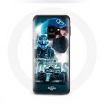 Coque pour Samsung Galaxy S9 Formule 1 Valtteri Bottas pilote automobile finlandais
