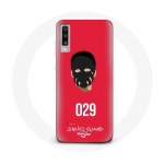 Coque pour Samsung Galaxy A70 Squid Game Hwang Jun Ho Num&eacute;ro 029