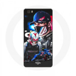 Coque pour Huawei P8 Lite Formule 1 Esteban Ocon Pilote automobile de F1