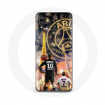Dėklas, skirtas Huawei P20 Lite PSG Neymar ir Mbapp&eacute; Linksmų Kalėdų