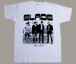 Slade Band Play It Loud 1970 Sweet Nazareth Suzi Quatro pilki unisex mar&scaron;kinėliai S