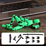 13 sujungtų judančių veiksmo figūrėlių Formos keitimo robotas 3D atspausdintas manekenas personažas Surink žaislus Tėvams ir vaikams Žaidimas Vaikams Dovanos Slėgį mažinantis žaislas
