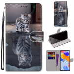 Skirta &bdquo;Redmi 13C Note 13 12 11 10 Pro Xiaomi Poco X3 NFC X5 Pro M6 Pro Cute Animal Pattern PU odos kortelių lizdai Flip Wallet Kickstand telefono dėklas Xiaomi Redmi 12C