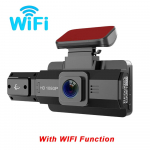 3 colių Dash Cam automobiliams Black Box HD 1080P automobilio vaizdo įra&scaron;ymo kilpa, įra&scaron;anti DVR automobilio kameros kelią su WIFI naktinio matymo G jutikliu With WiFi