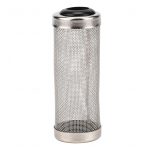 Akvariumo filtro apsauginis tinklelis 304 nerūdijančio plieno saugus akvariumo žuvims ir krevetėms tinklelis akvariumo žuvims Inner Diameter 12mm/0.47in (Small) juoda