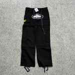 24S Alcatraz Unisex Kelių ki&scaron;enių Elastiniai Laisvalaikio Gatvės Stiliaus Kombinezonai L