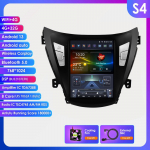 Ossuret Android automobilio radijas GPS Hyundai Elantra Avante I35 2011-2013 m. Multimedia 9,7 colio vertikalus ekranas Carplay Android Auto grotuvas Multimedia vaizdo įra&scaron;as S4 8Core 4G 32G
