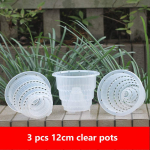 Meshpot Orchidėjų vazonas Skaidrūs orchidėjų vazonai su skylėmis plastikiniai orchidėjų vazonai 10cm 12cm 15cm CHINA