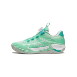 Li Ning Vaiki&scaron;ki Logo Raidė Neslidūs Atsparūs Dėvėjimuisi Palaikantys Žemo Aulo Krep&scaron;inio Batai Vaikams krep&scaron;inio batai Skaidrios Vandens Žalios YKBU075-5 42