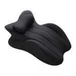 Porų pagalvė intymumui Porų sėdmenų pagalvėlė Atminties putų plei&scaron;to pagalvė Palaiko įvairias pozas Kojų pagalvėlė naudojimui lovoje Nugaros atrama juoda