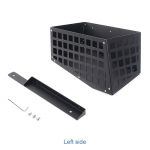 Jeep Wrangler JK 2007-2017 4 durų versijai galinės bagažinės &scaron;oninė daugiafunkcinė laikymo dėžė organizatorius konteineris interjero laikymo tvarkymo priedai left