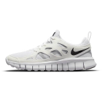 Nike Free Run 2 GS Balti Juodi Vaikų Sportbačiai Pilki Wolf-Grey DD0163-100 38