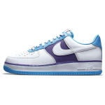 NBA x Nike Air Force 1 07 LV8 75-ojo jubiliejaus - Lakers vyri&scaron;ki kedai White Coast Field-Purple DC8874-101 41