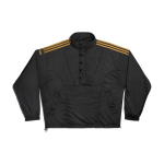 Adidas X Ivy Park Bendro Prekės Ženklo Trijų Juostų Stovimos Apykaklės Striukė Unisex Striukė Juoda GR1435 XXS