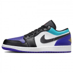 Air Jordan 1 Low Aqua Vyri&scaron;ki sportbačiai Violetiniai Balti Teismo Violetiniai 553558-154 44