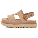 UGG Goldenstar Patogūs Paprasti Viens Dirželis Sandalai Moteri&scaron;ki Sandalai &Scaron;viesiai Rudi 1167369-SAN 37