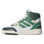 Adidas Originals Drop Step Neslystantys Patvarūs Auk&scaron;to Vir&scaron;aus Riedlenčių Batai Unisex Sportbačiai Žali Balti IE1904 40⅔