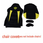 Namų interneto kavinės e-sporto kėdės užvalkalas su porankiu ir atlo&scaron;u Backrest Height 80-88 cm