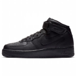 Nike Air Force 1 Mid Triple Black sportbačiai CW2289-001 40