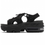 Nike Air Max Koko Sandalas 'Visas Juodas' Moteri&scaron;ki Sportbačiai Laisvalaikio Batai CI8798-003 42