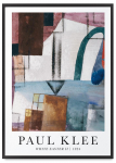 Plakat Paul Klee abstrakcja 21x30 cm