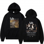 Rock Band Korn Follow The Leader Grafinis Džemperis Vyrams Moterims Gotikinis Sportinis Kostiumas Vyri&scaron;ki Oversized Džemperiai Retas Nu Metal Muzikos Megztinis S