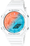 Casio BEACH TIME LAPSE serijos baltas laikrodis G-Shock GA-2100TL-7AJF vyri&scaron;kas