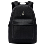 Jordan Didelės talpos monogramų serijos PU kuprinė Įprasta unisex porų unisex kuprinė Juoda HV1621-010 Black