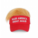 MAGA kepurė kepuraitė Donaldo Trampo kepurė su auksine peruka Padaryk I&scaron;laikyk Ameriką Vėl Didžią
