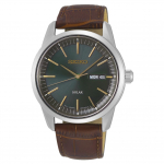 SEIKO saulės energijos kvarcinis laikrodis SNE529 Safyro stiklas Ruda odinė apyrankė Užjūrio modelis [Seiko] Vyri&scaron;kas [Naudotas]
