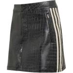 Adidas Originals Retro Dirbtinės Odos Laisvalaikio Kasdienis Mini Sijonas Moteri&scaron;kas Juodas KE5034 32