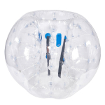 Pripučiamas buferinis kamuolys 1 vnt., 1,5 m auk&scaron;čio kūno sumo Zorb kamuoliai paaugliams ir suaugusiems, 0,8 mm storio PVC žmogaus žiurkėno burbuliniai kamuoliai lauko komandiniams žaidimams
