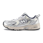 New Balance NB 530 Anti Kick žemi vaiki&scaron;ki laisvalaikio batai Sidabriniai Vaikams PZ530KA 33.5