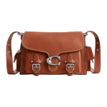 Coach Soft Tabby 26 Logotipas Užsegimas Grūdėta Oda Pečių Crossbody Krep&scaron;ys Vidutinis Moteri&scaron;ki Krep&scaron;iai Poliruotas Sidabras-Gintaras CT721-LHBAR Basic Set (Bag+Dust Bag)