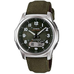 Casio Wave Ceptor WVA-M630B-3AJF Vyri&scaron;kas laikrodis, Žalias Khaki gray