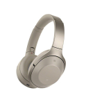 Sony belaidis garso įra&scaron;as su triuk&scaron;mo slopinimu, pilkos smėlio spalvos MDR-1000X ausinės, suderinamos su Bluetooth/auk&scaron;tos rai&scaron;kos, mikrofonas, (MDR-1000X C)