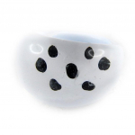 Bague 'Happy Days' Blanc 56