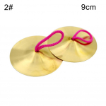 1Pora muzikinių instrumentų vaikams cimbolai &Scaron;okanti žalvario mu&scaron;amųjų rekvizitai 9cm
