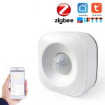 Tuya Powered ZigBee PIR Bewegungssensor Drahtloser pasyvus balta